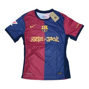 Nike Barcelona Red and Blue Jersey